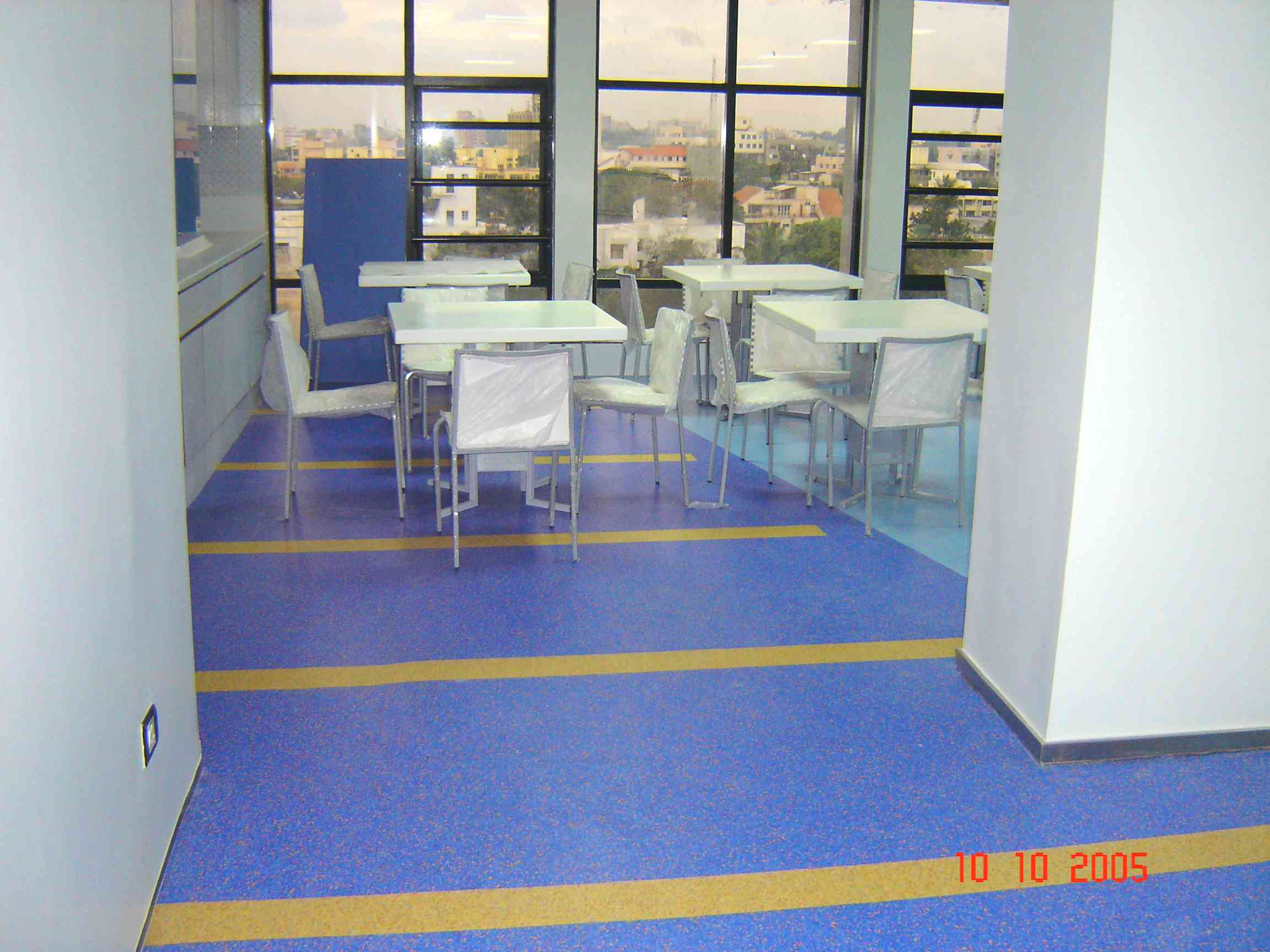 vinyl flooring bangalore, Sun Microsystems office flooring in bangalore  